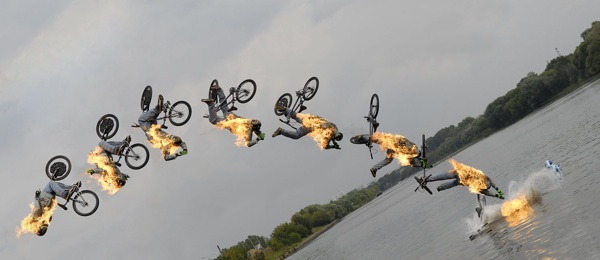 Extreme Funny Pictures Firebike
