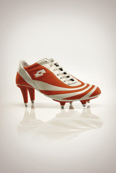 Sport Funny Pictures Women Soccer Shoes.