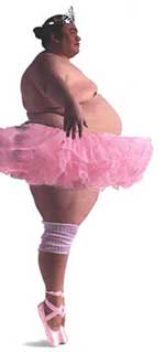 Fat People Funny Pictures The Little Japan ballerina.
