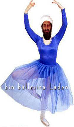 Political Funny Pictures bin ballerina Laden
