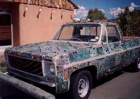 Car Funny Pictures Old microcircuits