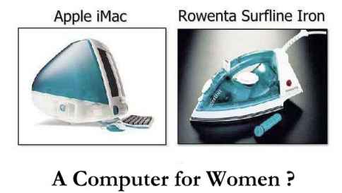 Blonde Funny Pictures The computer for woman