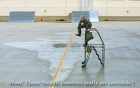 Political Funny Pictures Those Stealth Bombers really are invisible!
