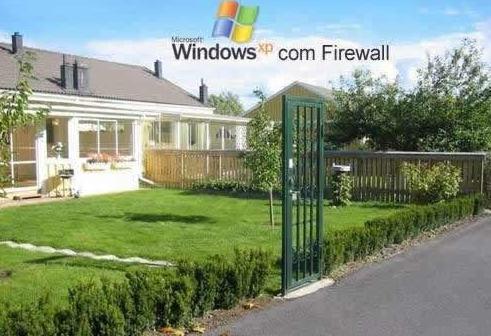 Computer Funny Pictures WindowsXP FireWall